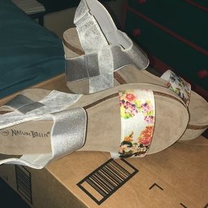 Super Cute Floral Wedges